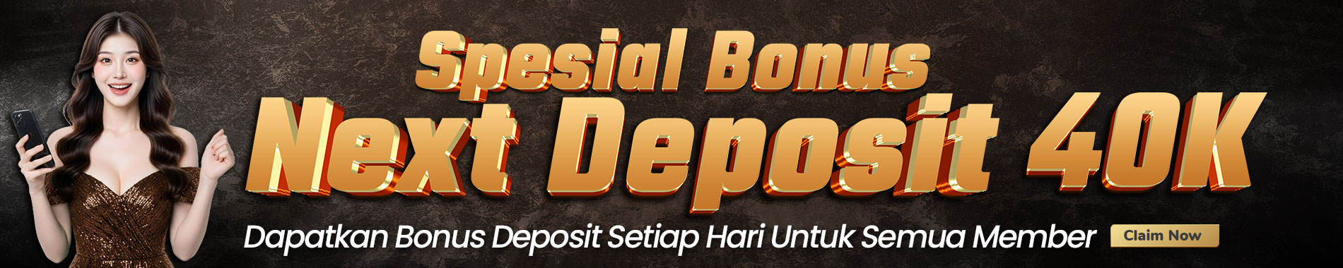 BONUS DEPOSIT 40 RIBU SETIAP HARI